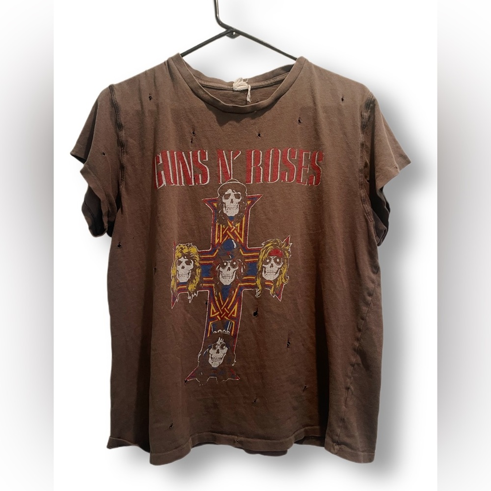 MADEWORN VINTAGE GUNS N ROSES T SHIRT SIZE M